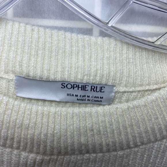 Sophie Rue Tri-Tone Crew Neck Sweater - Picture 6 of 6